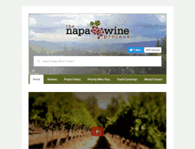 Tablet Screenshot of napawineproject.com